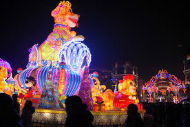 常州 元旦春节灯展 狗年灯展