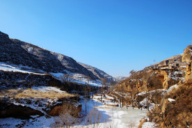 乡村雪景