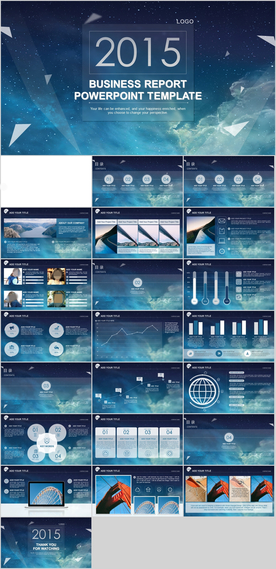 梦幻 商务通用 PPT模板