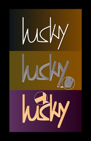 Lucky 英文字体设计