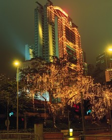 建筑摄影图片  都市霓虹图片