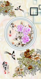 花开富贵牡丹图