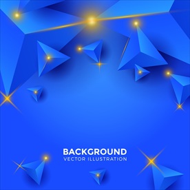 立体三角几何底纹