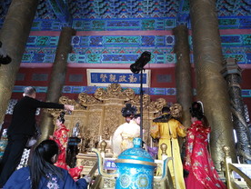 皇上 清朝 古建筑 瓷器