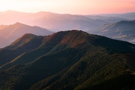 壮丽的大山美景