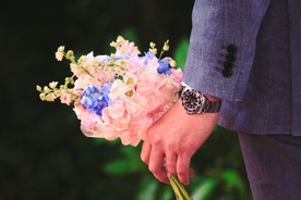 美丽的手捧花