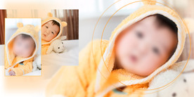 儿童 写真 摄影 模板 素材