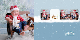 儿童 写真 摄影 模板 素材