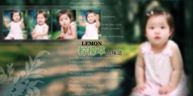 后期 儿童 摄影 模板 素材