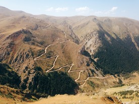 盘上公路 山区公路 道路 公路