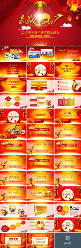 年员工誓师动员大会年会PPT