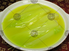 鸡汁白菜心