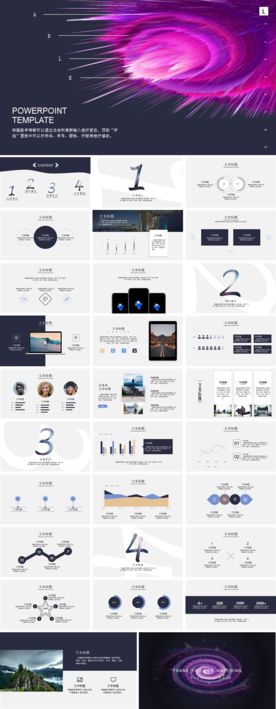 PPT 科技 商务 商业 演示