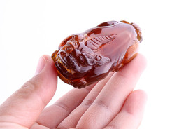 陈万福 琥珀雕件 琥珀吊坠 琥