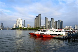 广州珠江城市风景
