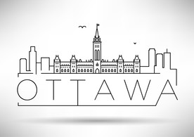 线性城市地标建筑