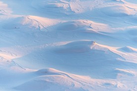 冬天的雪景图片