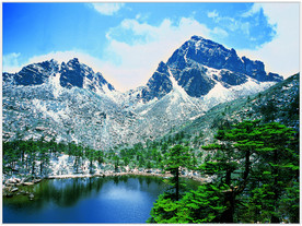 螺髻山  主峰