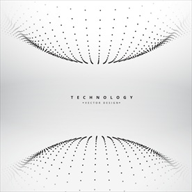 科技 点线 地球