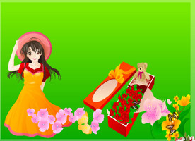 蜜蜂采蜜_鼠标移动