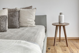 高清灰调现代简约家居床头效果图