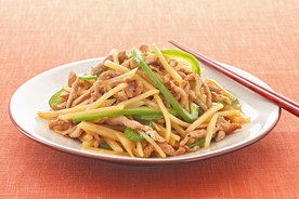 土豆丝炒肉