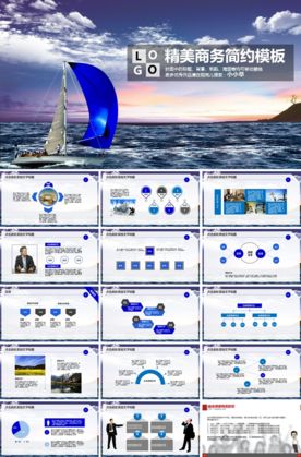 精美商务简约工作计划总结PPT