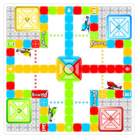 飞行棋棋盘
