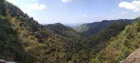 白水仙山顶风光