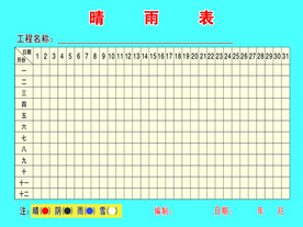 晴雨表