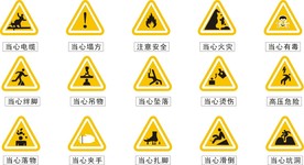 路标建筑工地安全标识牌