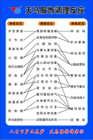 天马服饰调理反应