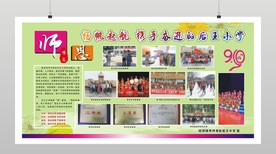学校教师节展板