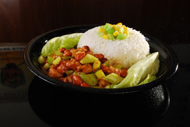 宫保鸡丁饭