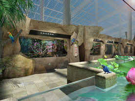 日照海洋公园四季花鸟园效果图