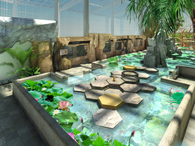 日照海洋公园四季花鸟园效果图