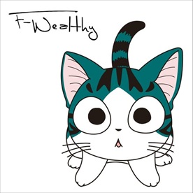 甜甜猫私房记起司猫矢量图4