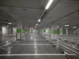 车库渗透固化地坪效果图
