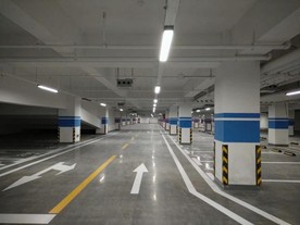 车库固化地面效果图