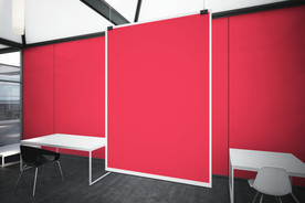 活动广告墙样机