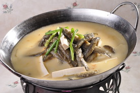 锅仔泥鳅炖豆腐