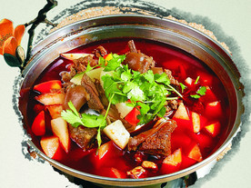 锅仔狗肉