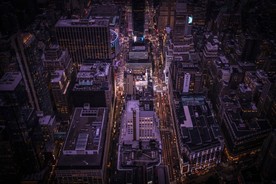 夜色下的城市风光