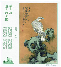 杜甫 画鹰