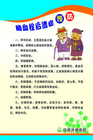 脑血栓后遗症的预防