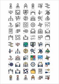 团队合作图标