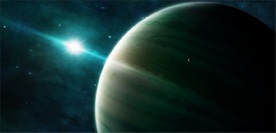 高清星空星球光影背景底纹图片