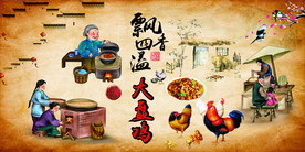 大盘鸡背景文化