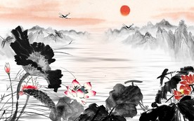 水墨画