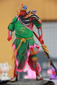 面塑关公